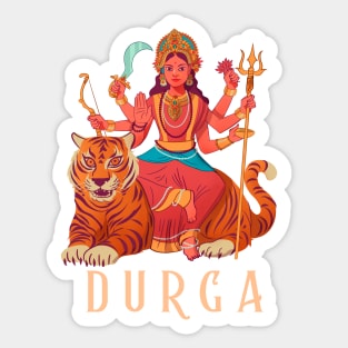 Durga 2 Sticker